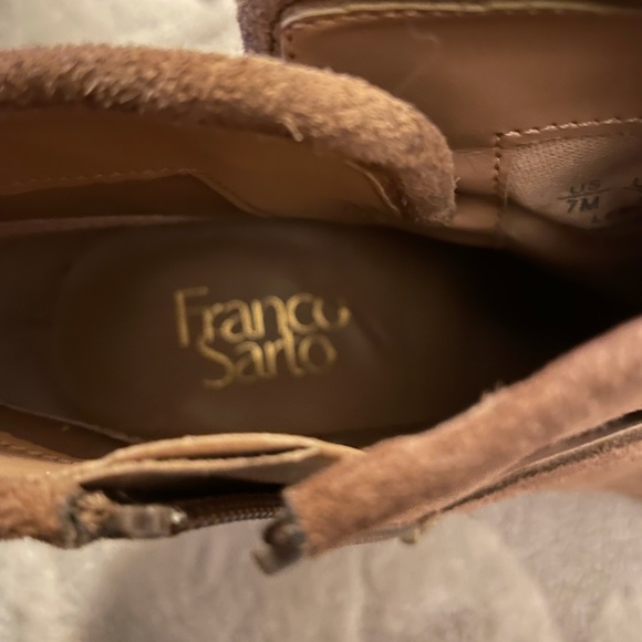 Franco Sarto suede Dorinda booties - Picture 3 of 5
